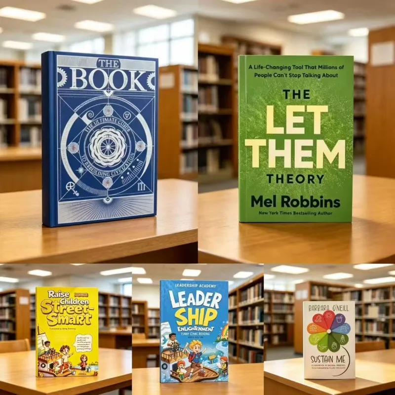 Science Kit - 5 Books Set Science Educational Storybooks,