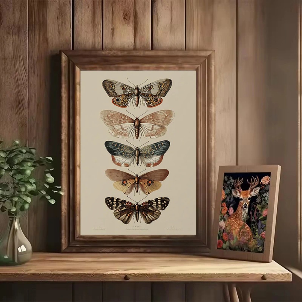 1pcs Frameless Retro Insect Mo - Star Map Poster review and price