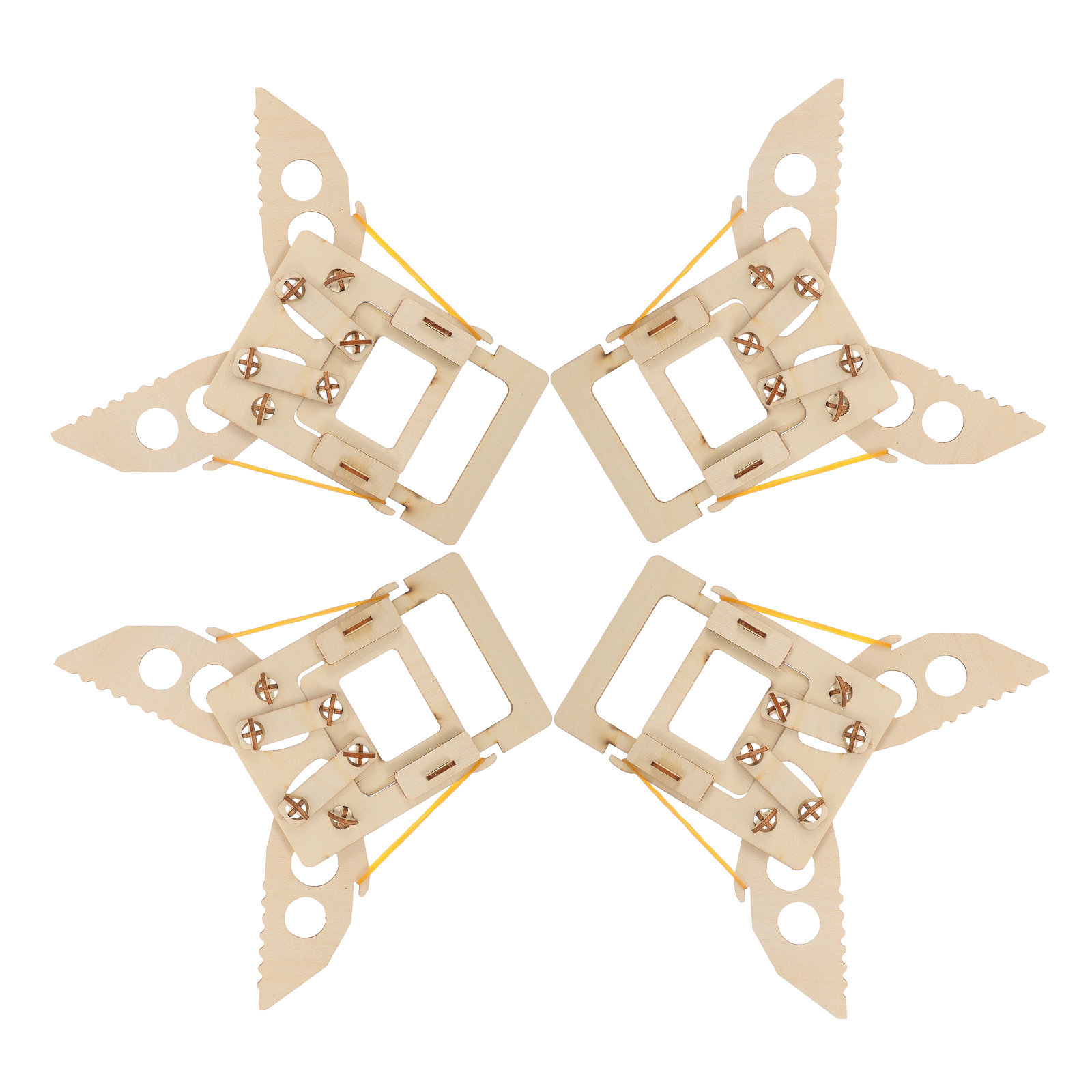 4Pcs Wooden Mechanical Pliers  - Science Project Kit review and price
